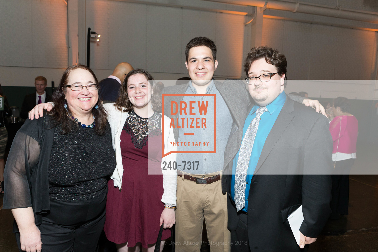 Beth McCoy, Lena Haber, Theodore Haber, Matthew Cmiel, Music Blossoms: Crowden's 2018 Gala, Craneway Pavillion. 1414 Harbour Way S, March 10th, 2018, Photo #240-7317 Beth McCoy, Lena Haber, Theodore Haber, Matthew Cmiel, Photo #240-7317