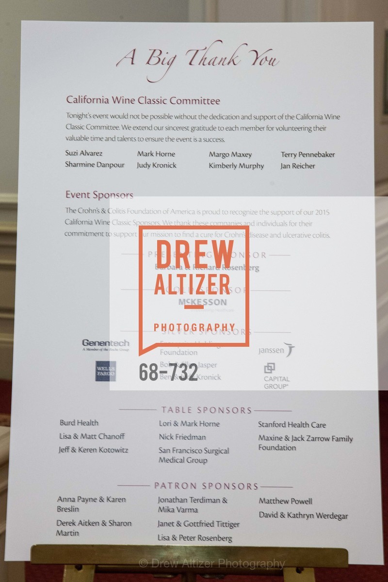 Atmosphere, CROHN'S AND COLITIS FOUNDATION'S 18th Annual California Wine Classic, US, May 16th, 2015,Drew Altizer, Drew Altizer Photography, full-service event agency, private events, San Francisco photographer, photographer California