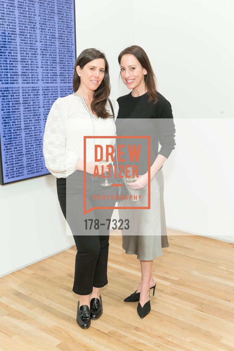 Erika Klauer, Courtney Kass, Michal Rovner Opening Reception at Pace Palo Alto 2018, Pace Palo Alto. 229 Hamilton Ave Palo Alto CA 94301, March 8th, 2018, Photo #178-7323 Erika Klauer, Courtney Kass, Photo #178-7323