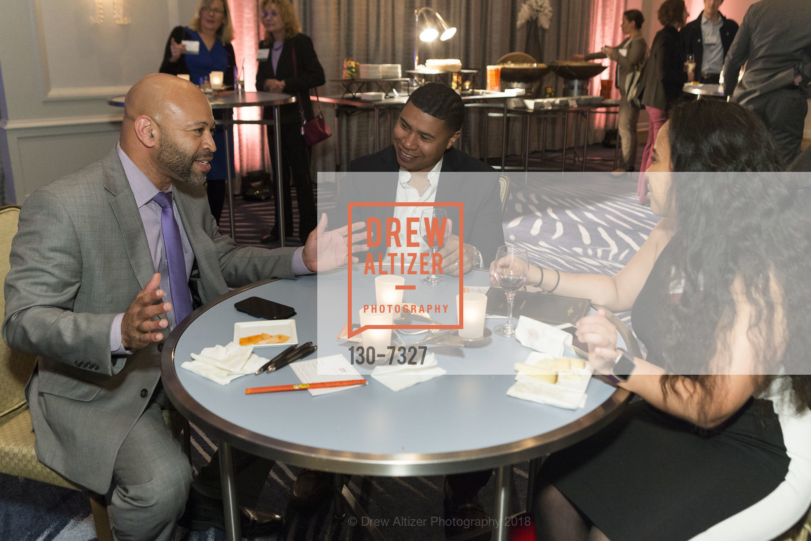 Jason Ross, Justin LeGrand-Logan, Joanna Nieves, Super Lawyers at the Four Seasons, Four Seasons SF, Veranda Ballroom. 757 Market Street, March 8th, 2018, Photo #130-7327 Jason Ross, Justin LeGrand-Logan, Joanna Nieves, Photo #130-7327
