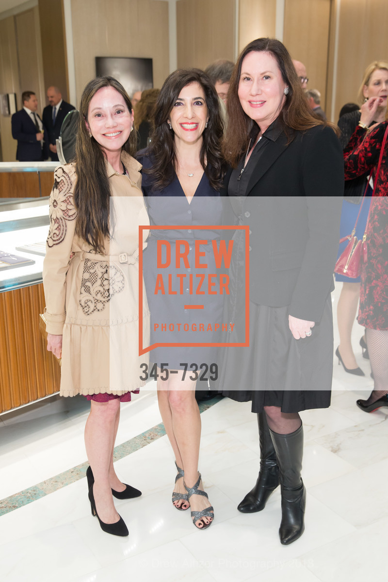 France Szeto, Rebecca Saroyan Robbins, Susan Solinsky, Holiday Heroes Celebration at Tiffany's, Tiffany's. 350 Post Street, March 8th, 2018, Photo #345-7329 France Szeto, Rebecca Saroyan Robbins, Susan Solinsky, Photo #345-7329