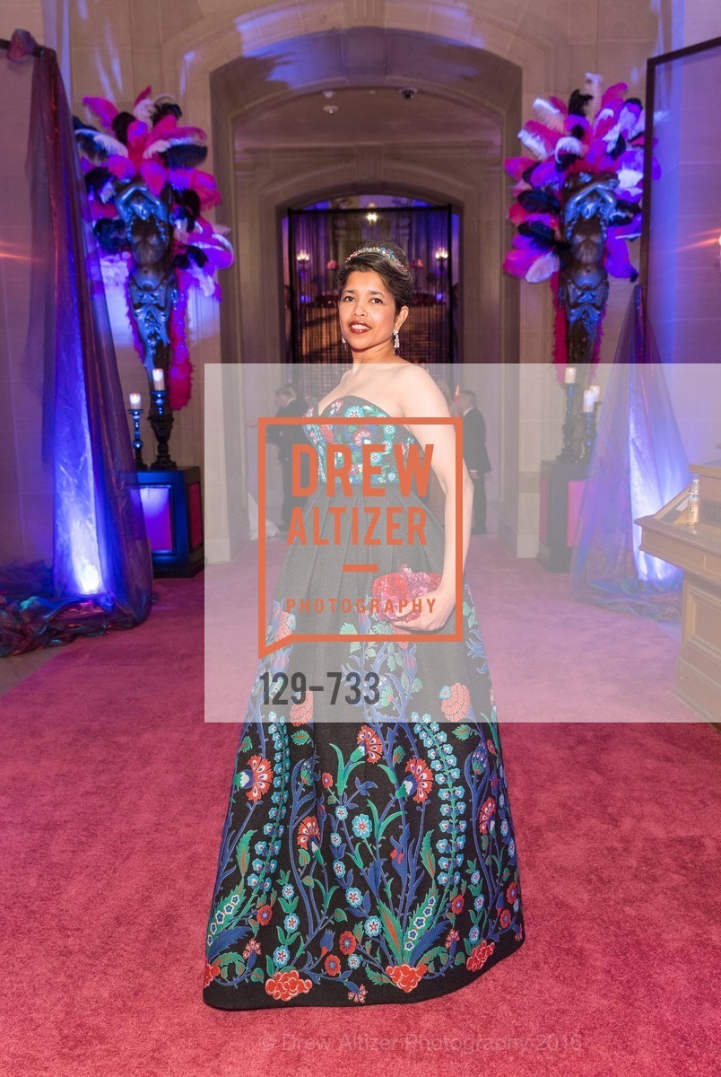 Deepa Pakianathan, San Francisco Ballet 2016 Opening Night Gala, San Francisco City Hall. 1 Dr Carlton B Goodlett Pl, January 21st, 2016, Photo #129-733 Deepa Pakianathan, Photo #129-733
