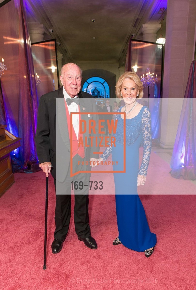 George Shultz, Charlotte Shultz, San Francisco Ballet 2016 Opening Night Gala, San Francisco City Hall. 1 Dr Carlton B Goodlett Pl, January 21st, 2016,Drew Altizer, Drew Altizer Photography, full-service event agency, private events, San Francisco photographer, photographer California