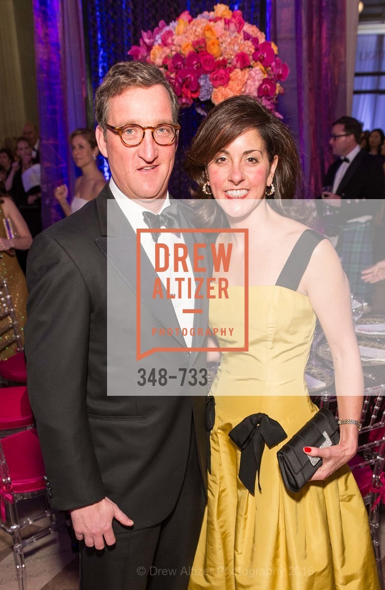 Ted Dobos, Stacey Dobos, San Francisco Ballet 2016 Opening Night Gala, San Francisco City Hall. 1 Dr Carlton B Goodlett Pl, January 21st, 2016, Photo #348-733 Ted Dobos, Stacey Dobos, Photo #348-733