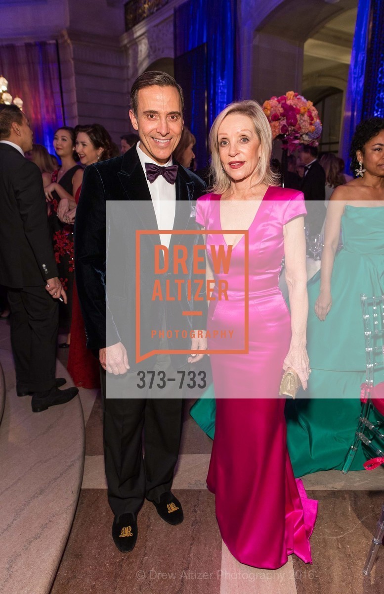 Alan Malouf, Barbara Brown, San Francisco Ballet 2016 Opening Night Gala, San Francisco City Hall. 1 Dr Carlton B Goodlett Pl, January 21st, 2016,Drew Altizer, Drew Altizer Photography, full-service agency, private events, San Francisco photographer, photographer california