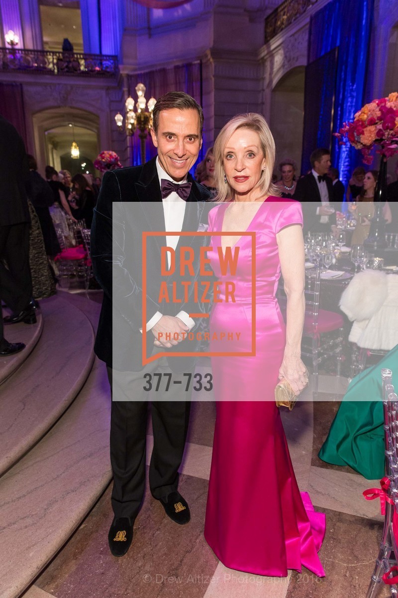 Alan Malouf, Barbara Brown, San Francisco Ballet 2016 Opening Night Gala, San Francisco City Hall. 1 Dr Carlton B Goodlett Pl, January 21st, 2016,Drew Altizer, Drew Altizer Photography, full-service agency, private events, San Francisco photographer, photographer california