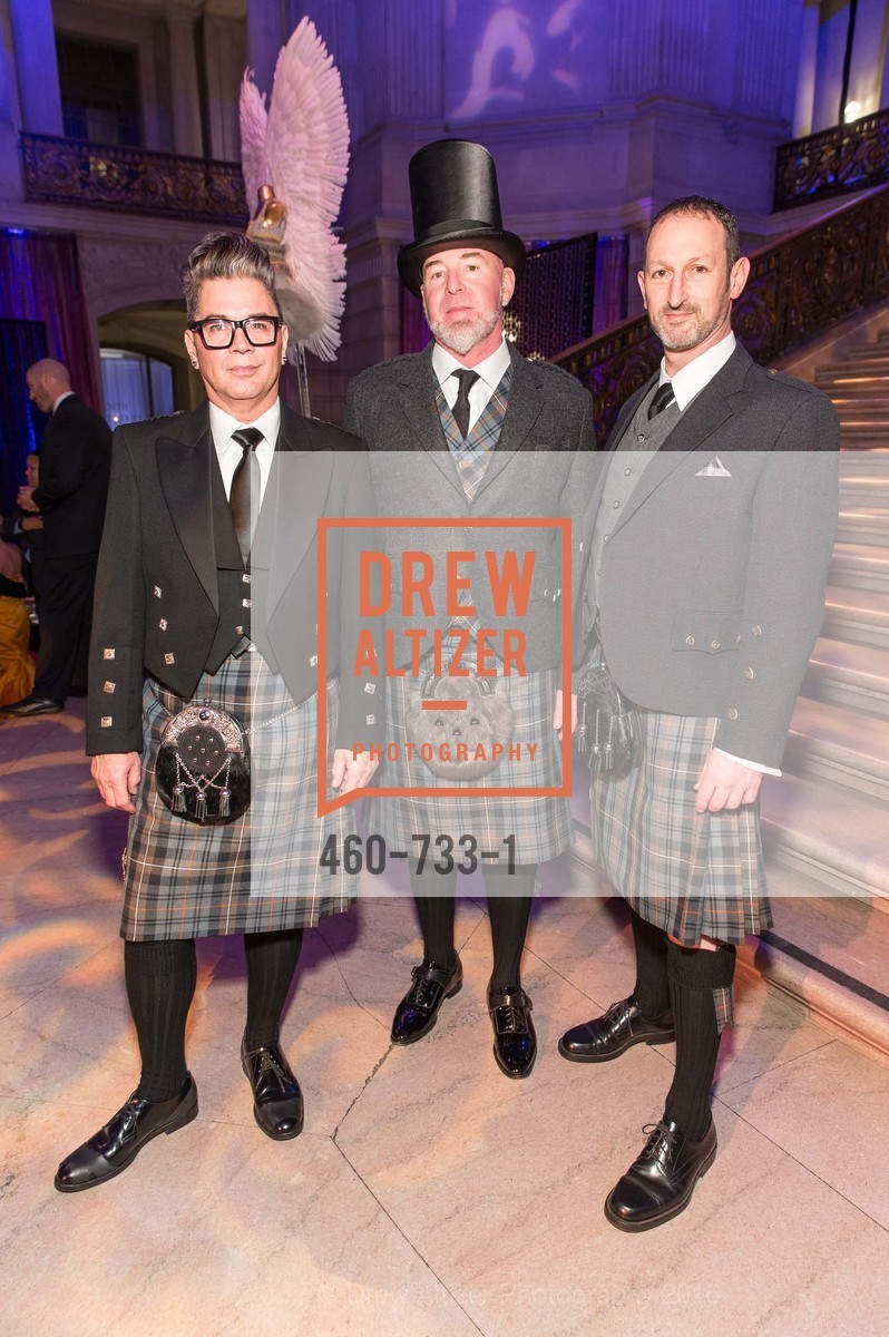 David Reposar, Christopher Bently, David Shulman, San Francisco Ballet 2016 Opening Night Gala, San Francisco City Hall. 1 Dr Carlton B Goodlett Pl, January 21st, 2016,Drew Altizer, Drew Altizer Photography, full-service agency, private events, San Francisco photographer, photographer california