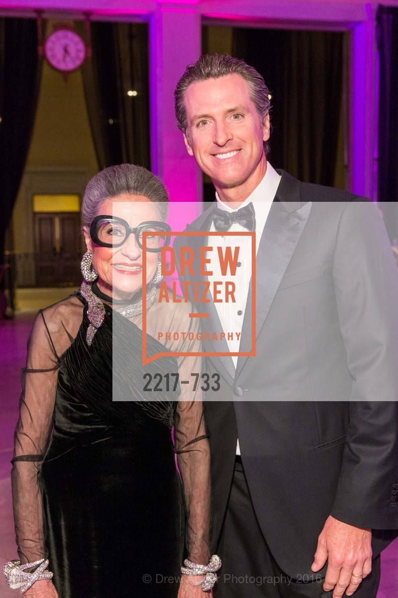 Joy Venturini Bianchi, Gavin Newsom, San Francisco Ballet 2016 Opening Night Gala, San Francisco City Hall. 1 Dr Carlton B Goodlett Pl, January 21st, 2016,Drew Altizer, Drew Altizer Photography, full-service agency, private events, San Francisco photographer, photographer california