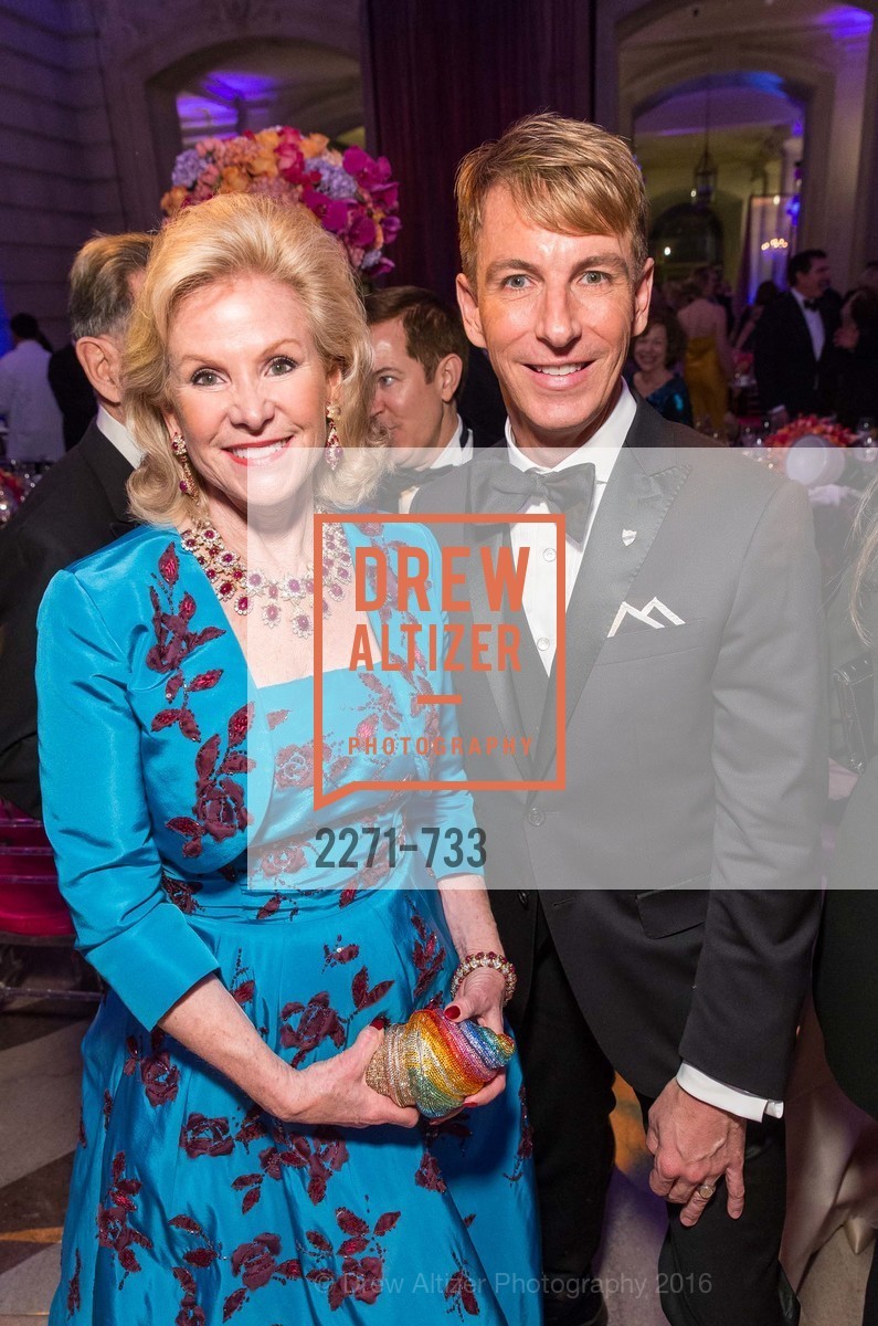 Dede Wilsey, Jack Calhoun, San Francisco Ballet 2016 Opening Night Gala, San Francisco City Hall. 1 Dr Carlton B Goodlett Pl, January 21st, 2016, Photo #2271-733 Dede Wilsey, Jack Calhoun, Photo #2271-733