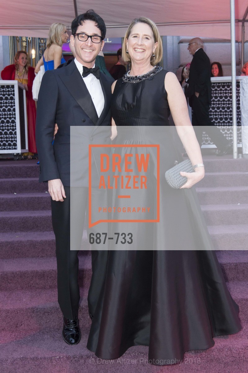 James Krohn, Priscilla Geeslin, San Francisco Ballet 2016 Opening Night Gala, San Francisco City Hall. 1 Dr Carlton B Goodlett Pl, January 21st, 2016, Photo #687-733 James Krohn, Priscilla Geeslin, Photo #687-733