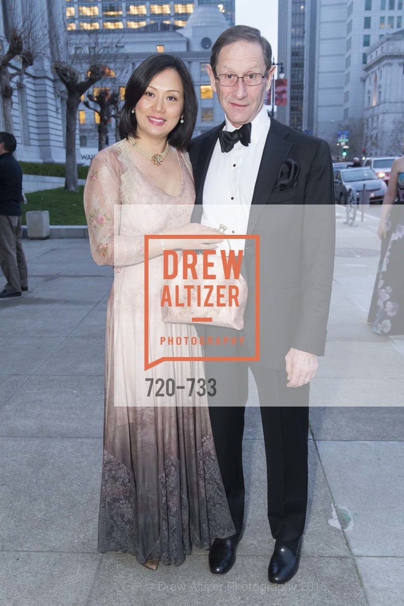 Ping Litke, Jeff Litke, San Francisco Ballet 2016 Opening Night Gala, San Francisco City Hall. 1 Dr Carlton B Goodlett Pl, January 21st, 2016,Drew Altizer, Drew Altizer Photography, full-service agency, private events, San Francisco photographer, photographer california
