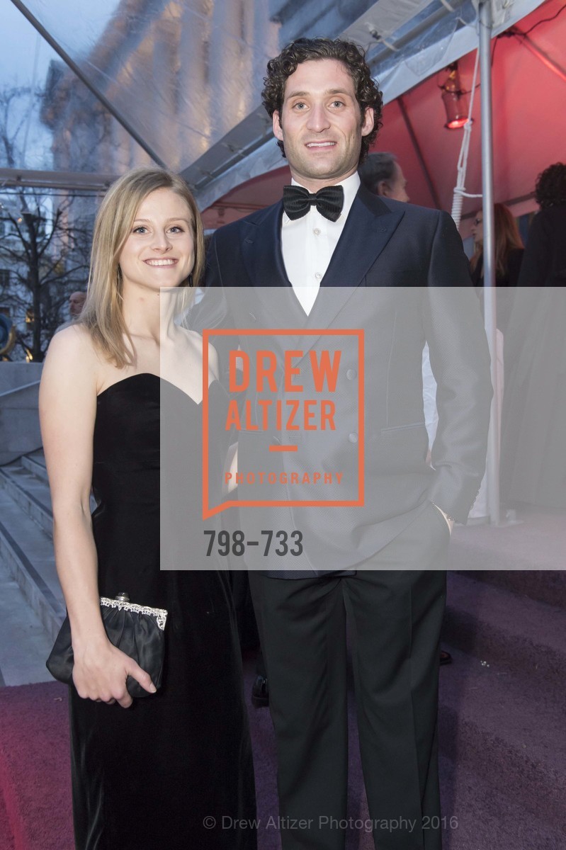 Hanne Vastevic, Justin Fichelson, San Francisco Ballet 2016 Opening Night Gala, San Francisco City Hall. 1 Dr Carlton B Goodlett Pl, January 21st, 2016, Photo #798-733 Hanne Vastevic, Justin Fichelson, Photo #798-733