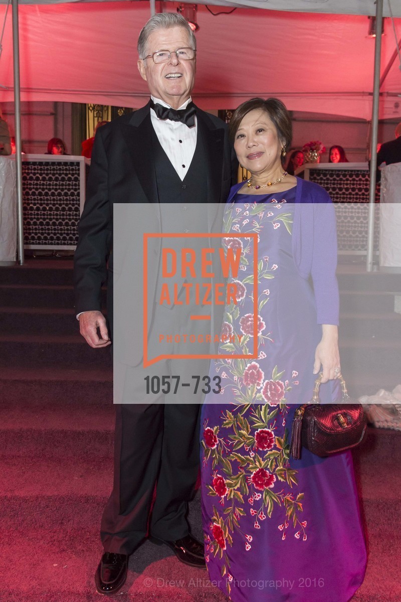 Richard Barker, Nancy Chang, San Francisco Ballet 2016 Opening Night Gala, San Francisco City Hall. 1 Dr Carlton B Goodlett Pl, January 21st, 2016,Drew Altizer, Drew Altizer Photography, full-service agency, private events, San Francisco photographer, photographer california