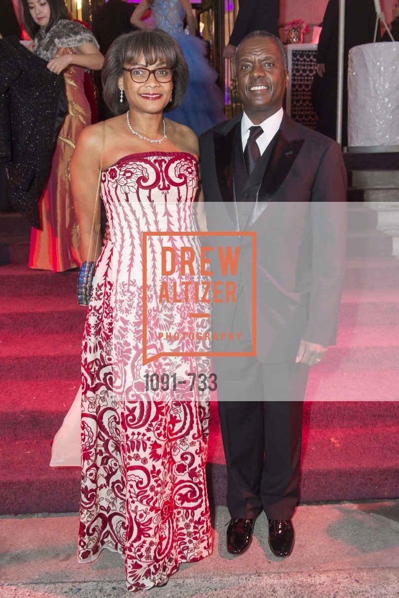 Karen Jenkins Johnson, Kevin Johnson, San Francisco Ballet 2016 Opening Night Gala, San Francisco City Hall. 1 Dr Carlton B Goodlett Pl, January 21st, 2016, Photo #1091-733 Karen Jenkins Johnson, Kevin Johnson, Photo #1091-733
