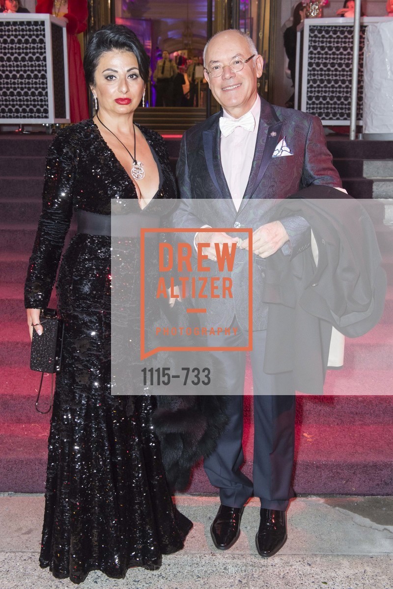 Esmeralda Azan, Alain Azan, San Francisco Ballet 2016 Opening Night Gala, San Francisco City Hall. 1 Dr Carlton B Goodlett Pl, January 21st, 2016,Drew Altizer, Drew Altizer Photography, full-service agency, private events, San Francisco photographer, photographer california