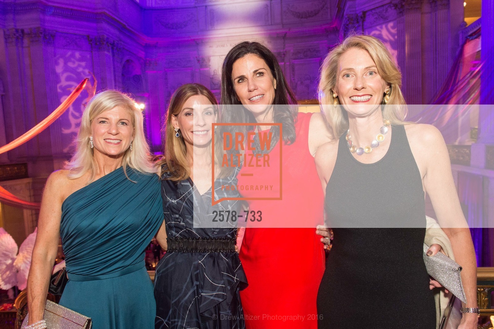 Lynn Carragher, Lisa Zanze, Laura Carney, San Francisco Ballet 2016 Opening Night Gala, San Francisco City Hall. 1 Dr Carlton B Goodlett Pl, January 21st, 2016,Drew Altizer, Drew Altizer Photography, full-service event agency, private events, San Francisco photographer, photographer California