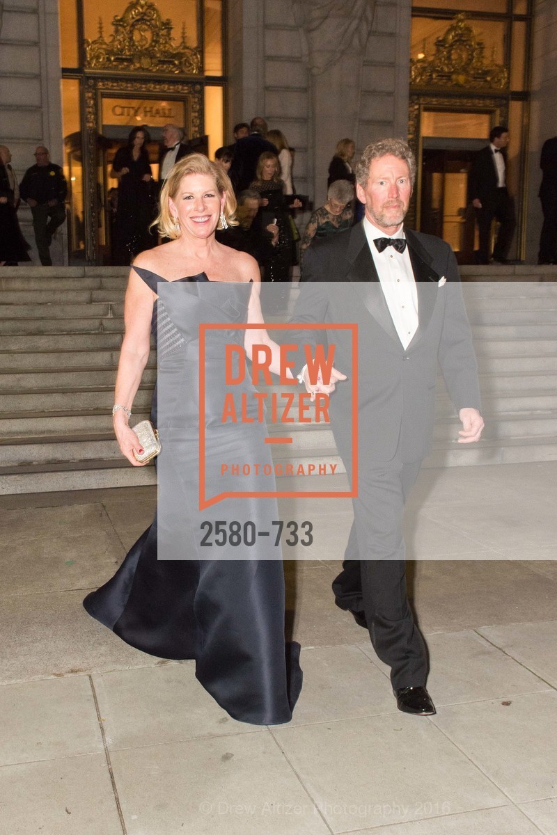 Jennifer Brandenburg, Bill Brandenburg, San Francisco Ballet 2016 Opening Night Gala, San Francisco City Hall. 1 Dr Carlton B Goodlett Pl, January 21st, 2016,Drew Altizer, Drew Altizer Photography, full-service agency, private events, San Francisco photographer, photographer california