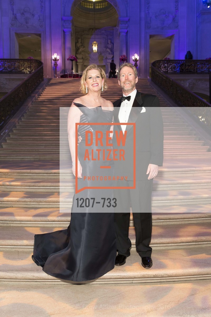 Jennifer Brandenburg, Bill Brandenburg, San Francisco Ballet 2016 Opening Night Gala, San Francisco City Hall. 1 Dr Carlton B Goodlett Pl, January 21st, 2016, Photo #1207-733 Jennifer Brandenburg, Bill Brandenburg, Photo #1207-733