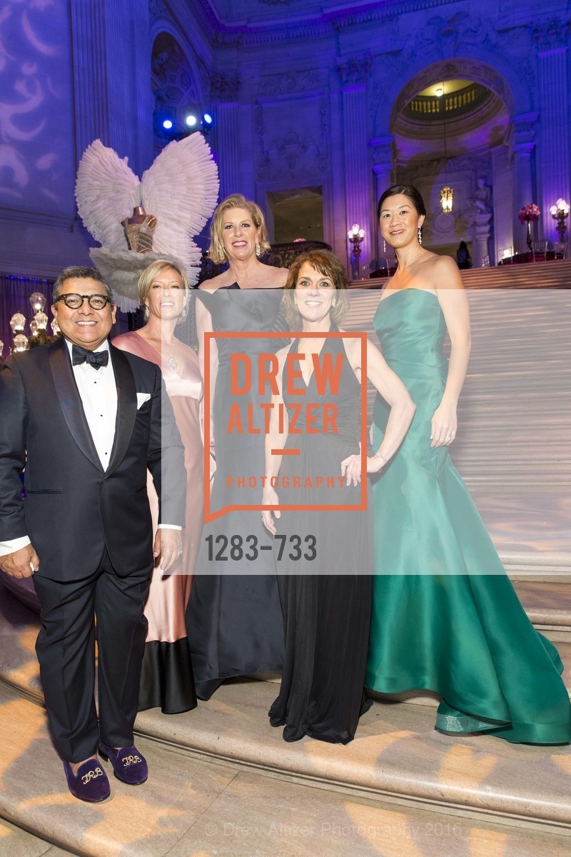 Riccardo Benavides, Rhonda Mahendroo, Jennifer Brandenburg, Lee Gregory, Christine Leong Connors, San Francisco Ballet 2016 Opening Night Gala, San Francisco City Hall. 1 Dr Carlton B Goodlett Pl, January 21st, 2016,Drew Altizer, Drew Altizer Photography, full-service event agency, private events, San Francisco photographer, photographer California