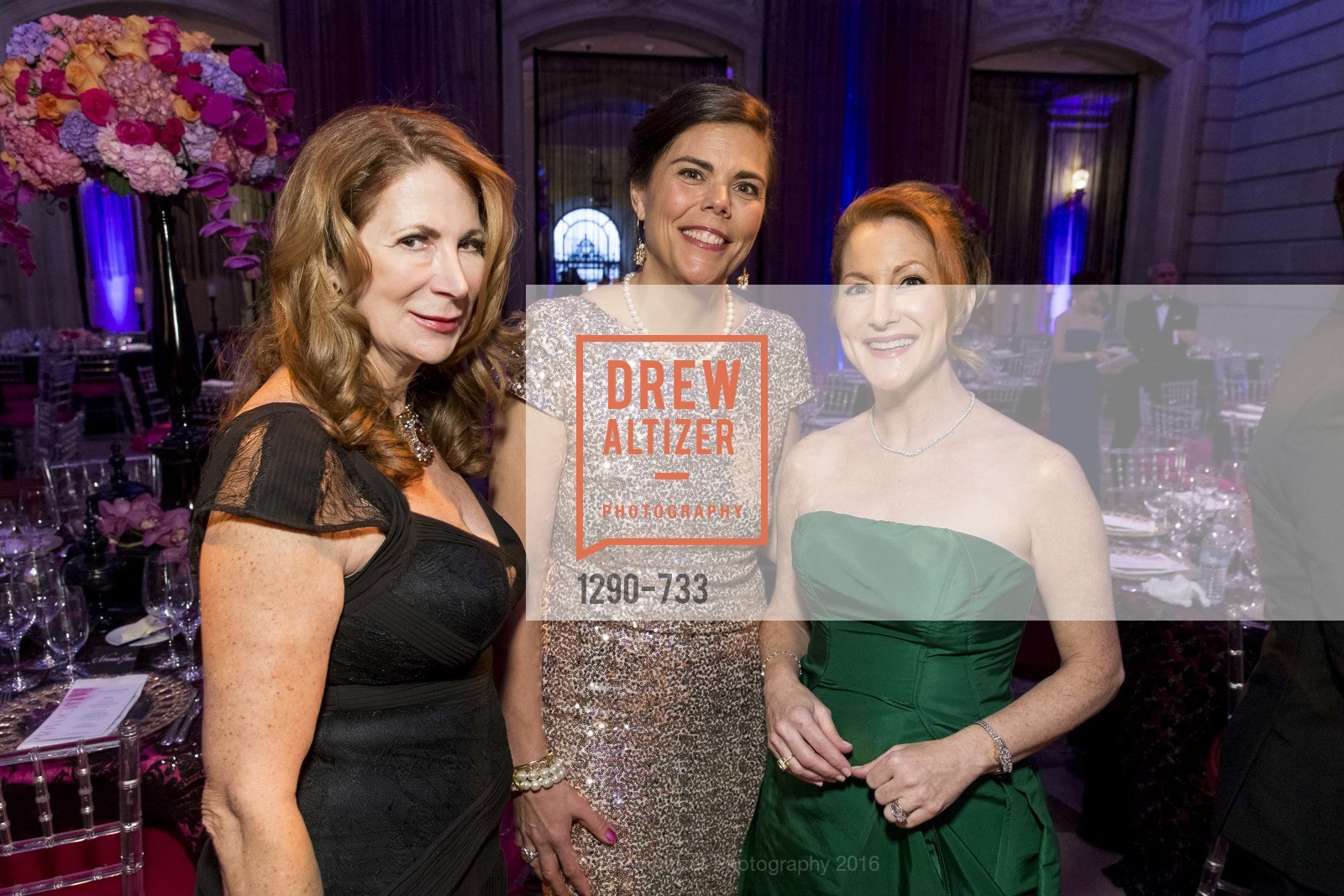 Patricia Ferrin Loucks, Trecia Knapp, Ave Seltsam, San Francisco Ballet 2016 Opening Night Gala, San Francisco City Hall. 1 Dr Carlton B Goodlett Pl, January 21st, 2016,Drew Altizer, Drew Altizer Photography, full-service event agency, private events, San Francisco photographer, photographer California