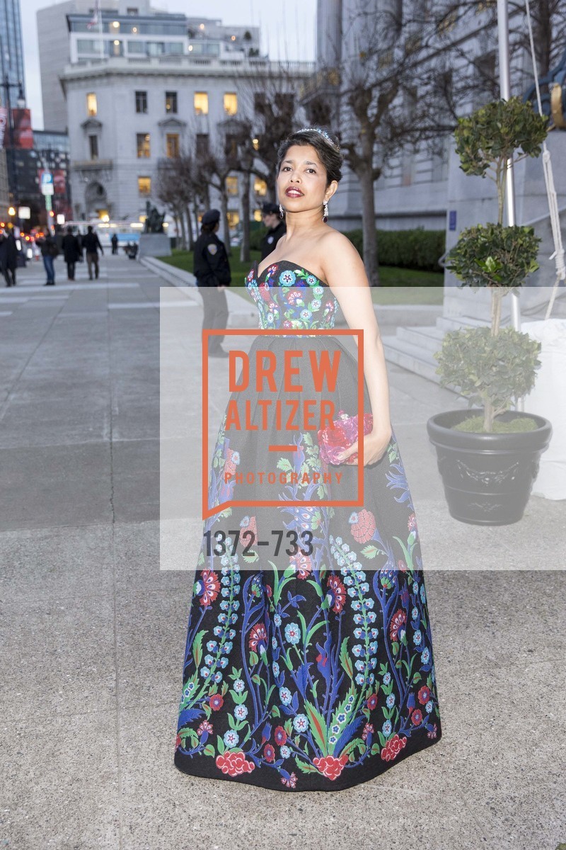 Deepa Pakianathan, San Francisco Ballet 2016 Opening Night Gala, San Francisco City Hall. 1 Dr Carlton B Goodlett Pl, January 21st, 2016,Drew Altizer, Drew Altizer Photography, full-service agency, private events, San Francisco photographer, photographer california