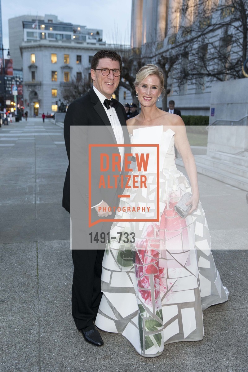 Michael Mauze, Alison Mauze, San Francisco Ballet 2016 Opening Night Gala, San Francisco City Hall. 1 Dr Carlton B Goodlett Pl, January 21st, 2016, Photo #1491-733 Michael Mauze, Alison Mauze, Photo #1491-733