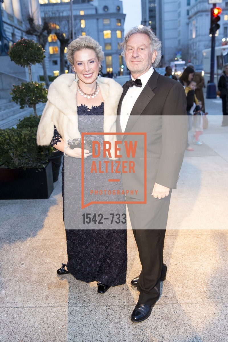 Kate Elfrink, Wim Elfrink, San Francisco Ballet 2016 Opening Night Gala, San Francisco City Hall. 1 Dr Carlton B Goodlett Pl, January 21st, 2016, Photo #1542-733 Kate Elfrink, Wim Elfrink, Photo #1542-733