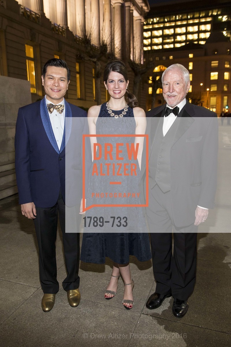 Michael Nguyen, Ragan Memmott, Jim Hormel, San Francisco Ballet 2016 Opening Night Gala, San Francisco City Hall. 1 Dr Carlton B Goodlett Pl, January 21st, 2016,Drew Altizer, Drew Altizer Photography, full-service agency, private events, San Francisco photographer, photographer california