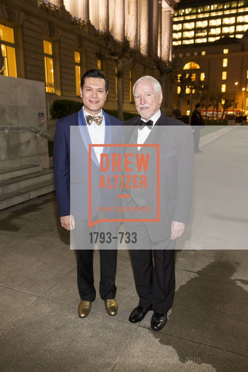 Michael Nguyen, Jim Hormel, San Francisco Ballet 2016 Opening Night Gala, San Francisco City Hall. 1 Dr Carlton B Goodlett Pl, January 21st, 2016,Drew Altizer, Drew Altizer Photography, full-service agency, private events, San Francisco photographer, photographer california