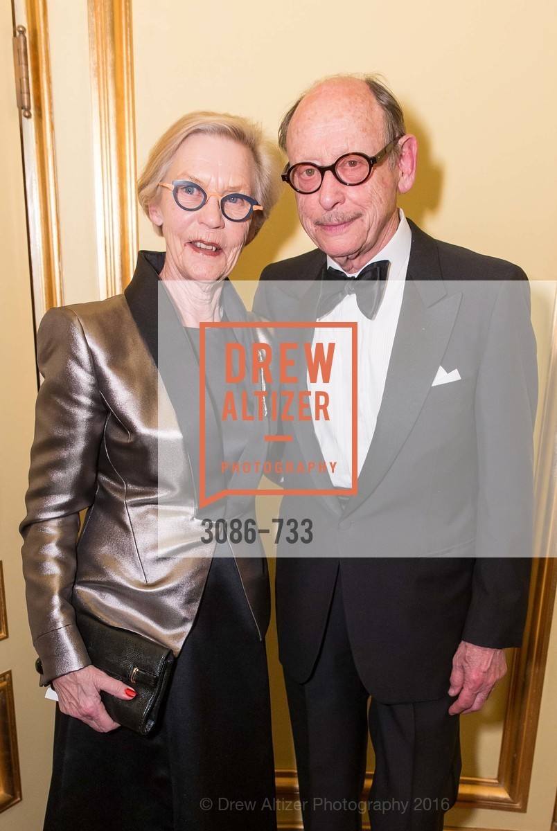 Barbro Osher, Bernard Osher, San Francisco Ballet 2016 Opening Night Gala, San Francisco City Hall. 1 Dr Carlton B Goodlett Pl, January 21st, 2016,Drew Altizer, Drew Altizer Photography, full-service agency, private events, San Francisco photographer, photographer california