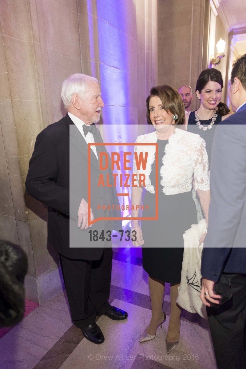 Jim Hormel, Nancy Pelosi, San Francisco Ballet 2016 Opening Night Gala, San Francisco City Hall. 1 Dr Carlton B Goodlett Pl, January 21st, 2016,Drew Altizer, Drew Altizer Photography, full-service agency, private events, San Francisco photographer, photographer california