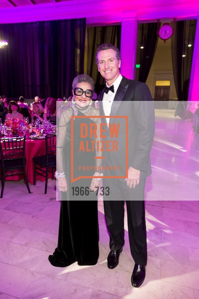 Joy Venturini Bianchi, Gavin Newsom, San Francisco Ballet 2016 Opening Night Gala, San Francisco City Hall. 1 Dr Carlton B Goodlett Pl, January 21st, 2016,Drew Altizer, Drew Altizer Photography, full-service agency, private events, San Francisco photographer, photographer california