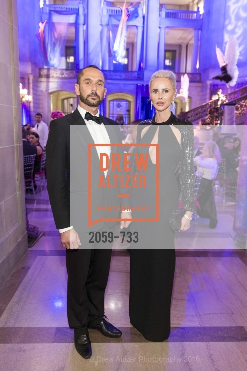 Damian Smith, Vanessa Getty, San Francisco Ballet 2016 Opening Night Gala, San Francisco City Hall. 1 Dr Carlton B Goodlett Pl, January 21st, 2016,Drew Altizer, Drew Altizer Photography, full-service agency, private events, San Francisco photographer, photographer california