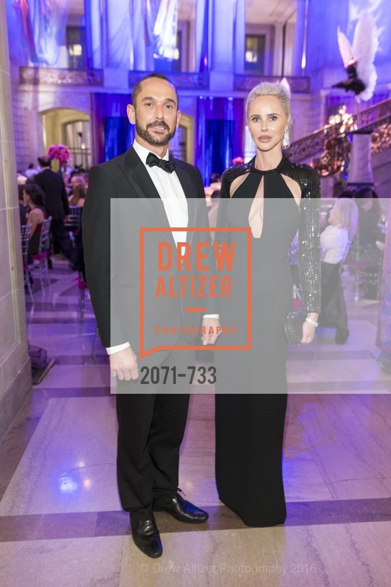 Damian Smith, Vanessa Getty, San Francisco Ballet 2016 Opening Night Gala, San Francisco City Hall. 1 Dr Carlton B Goodlett Pl, January 21st, 2016,Drew Altizer, Drew Altizer Photography, full-service agency, private events, San Francisco photographer, photographer california