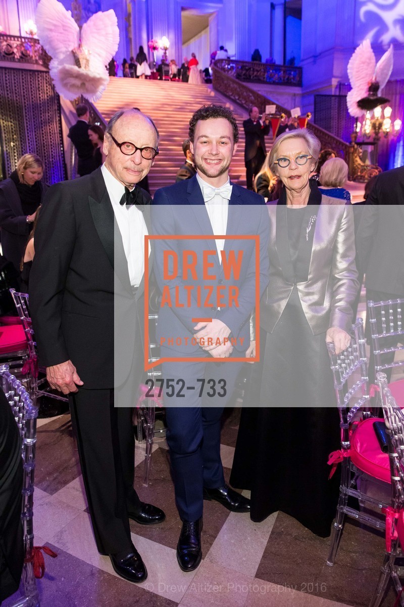 Bernard Osher, Liam Scarlett, Barbro Osher, Photo #2752-733