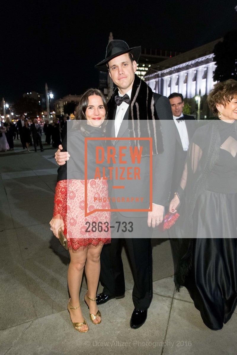 Nicola Miner, Robert Mailer Anderson, San Francisco Ballet 2016 Opening Night Gala, San Francisco City Hall. 1 Dr Carlton B Goodlett Pl, January 21st, 2016, Photo #2863-733 Nicola Miner, Robert Mailer Anderson, Photo #2863-733