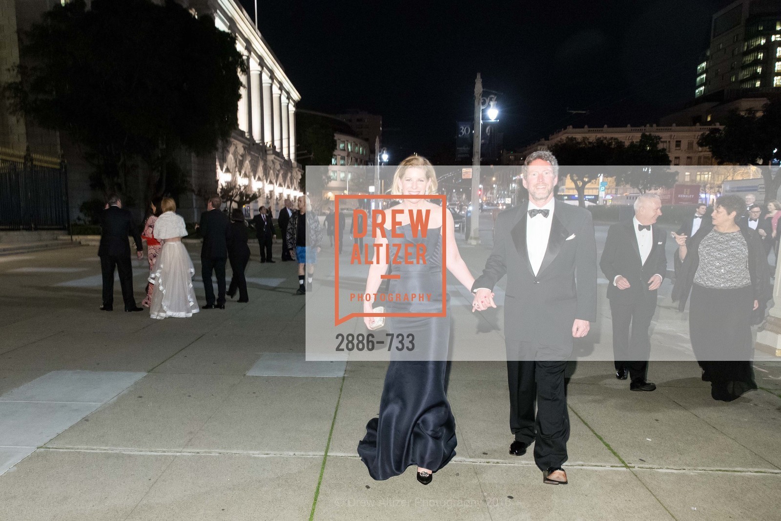 Jennifer Brandenburg, Bill Brandenburg, San Francisco Ballet 2016 Opening Night Gala, San Francisco City Hall. 1 Dr Carlton B Goodlett Pl, January 21st, 2016, Photo #2886-733 Jennifer Brandenburg, Bill Brandenburg, Photo #2886-733