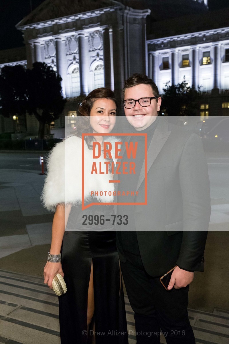 Phoebe Mireles, Robert Brotherton, San Francisco Ballet 2016 Opening Night Gala, San Francisco City Hall. 1 Dr Carlton B Goodlett Pl, January 21st, 2016,Drew Altizer, Drew Altizer Photography, full-service agency, private events, San Francisco photographer, photographer california