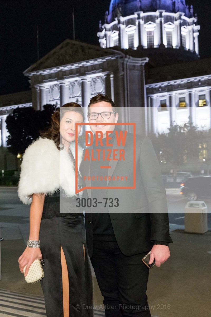 Phoebe Mireles, Robert Brotherton, San Francisco Ballet 2016 Opening Night Gala, San Francisco City Hall. 1 Dr Carlton B Goodlett Pl, January 21st, 2016,Drew Altizer, Drew Altizer Photography, full-service agency, private events, San Francisco photographer, photographer california