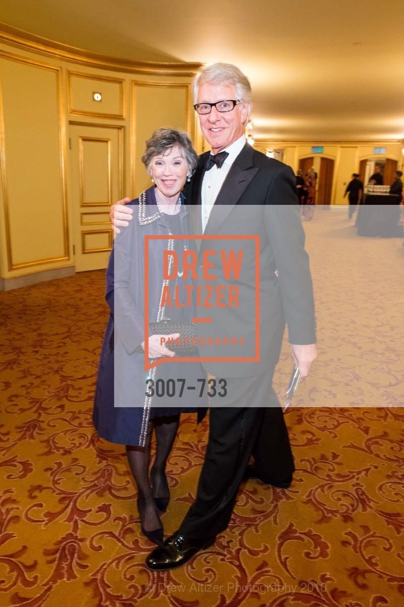 Carole Shorenstein Hays, Jeff Hays, San Francisco Ballet 2016 Opening Night Gala, San Francisco City Hall. 1 Dr Carlton B Goodlett Pl, January 21st, 2016, Photo #3007-733 Carole Shorenstein Hays, Jeff Hays, Photo #3007-733