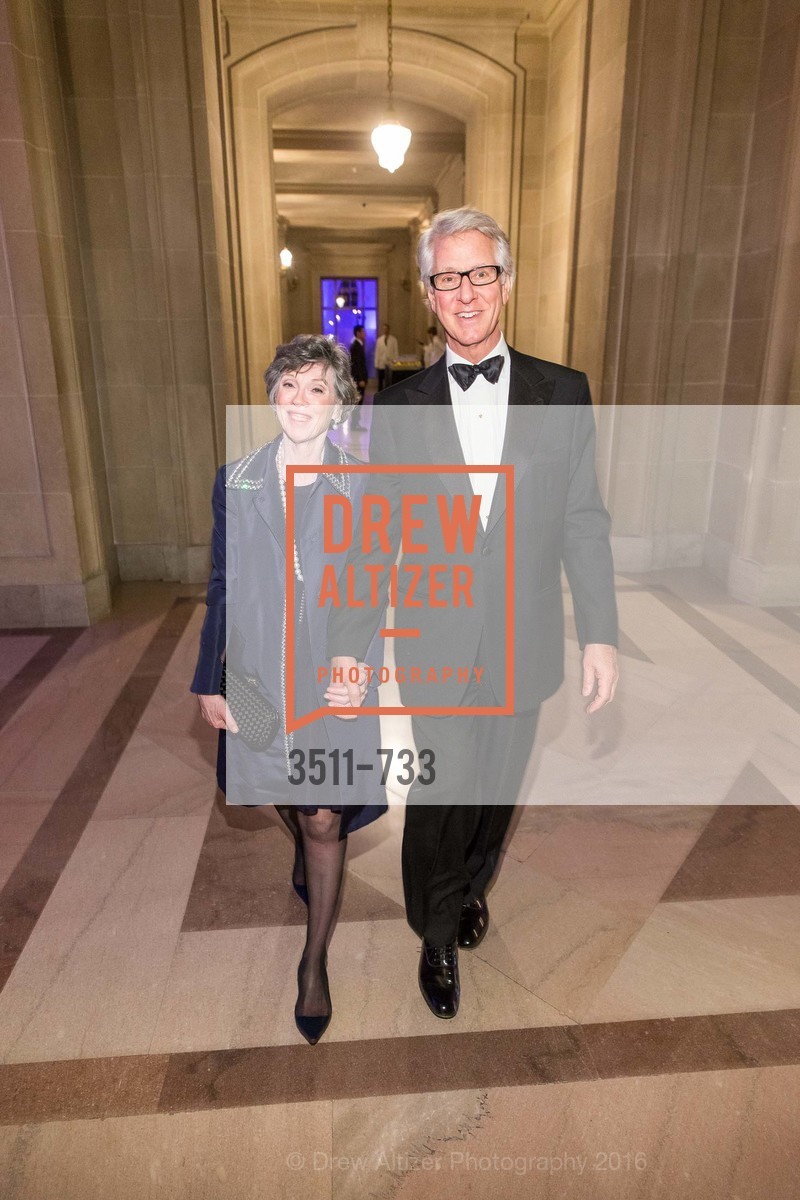 Carole Shorenstein Hays, Jeff Hays, San Francisco Ballet 2016 Opening Night Gala, San Francisco City Hall. 1 Dr Carlton B Goodlett Pl, January 21st, 2016,Drew Altizer, Drew Altizer Photography, full-service agency, private events, San Francisco photographer, photographer california
