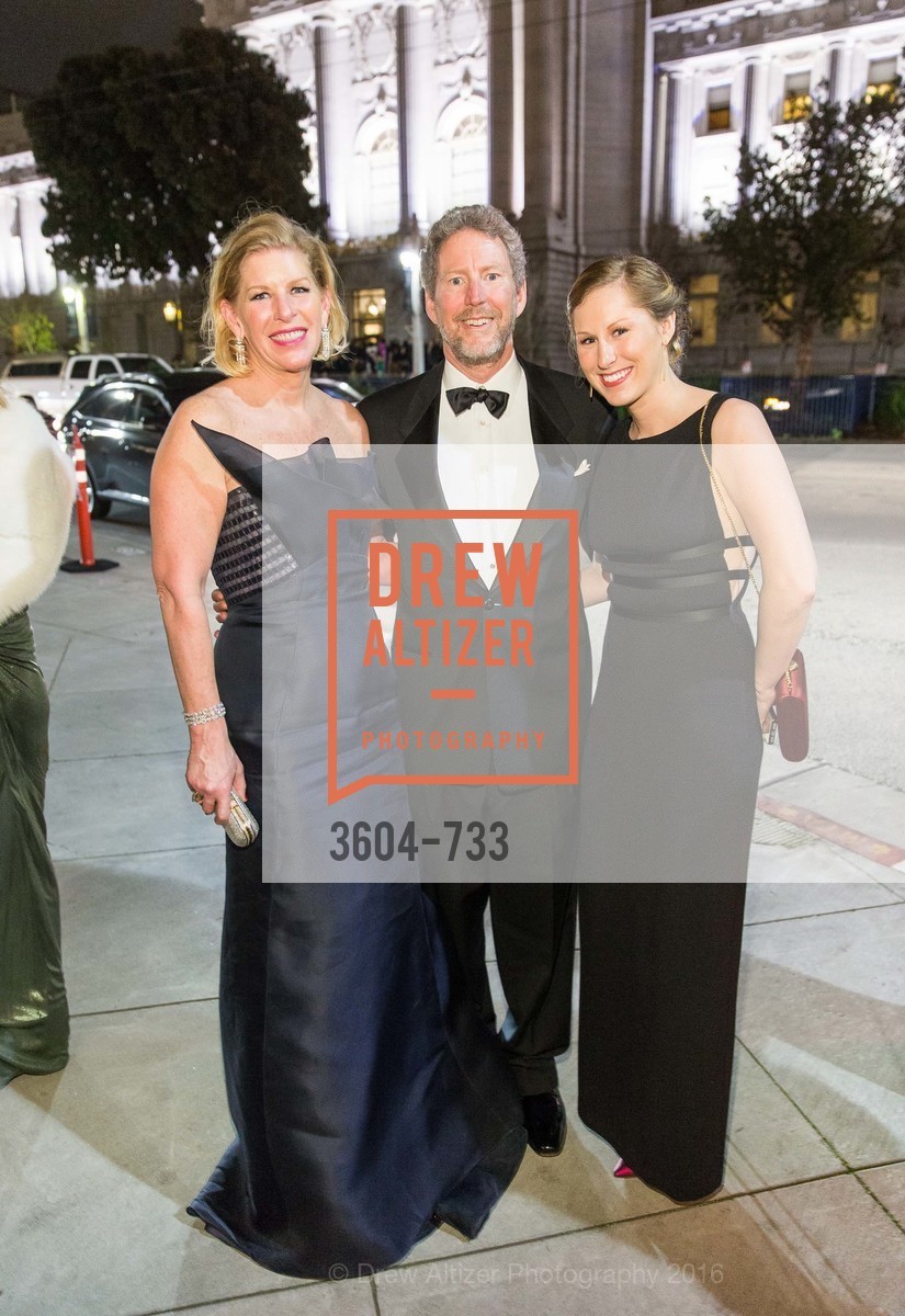 Jennifer Brandenburg, Bill Brandenburg, Alexandra Brandenburg, San Francisco Ballet 2016 Opening Night Gala, San Francisco City Hall. 1 Dr Carlton B Goodlett Pl, January 21st, 2016,Drew Altizer, Drew Altizer Photography, full-service agency, private events, San Francisco photographer, photographer california