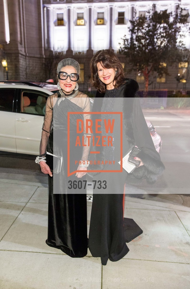 Joy Venturini Bianchi, Elaine Mellis, San Francisco Ballet 2016 Opening Night Gala, San Francisco City Hall. 1 Dr Carlton B Goodlett Pl, January 21st, 2016,Drew Altizer, Drew Altizer Photography, full-service agency, private events, San Francisco photographer, photographer california