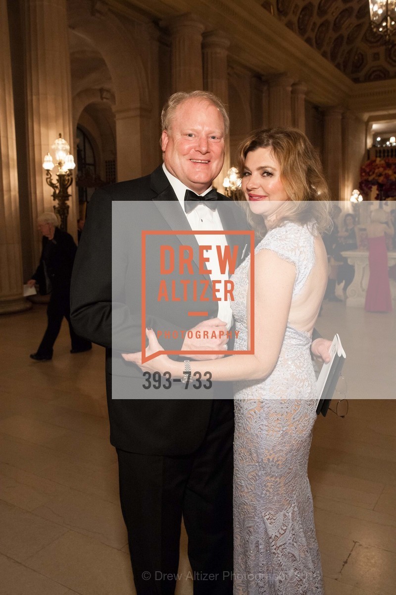 Kurt Henke, Liz Hill, San Francisco Ballet 2016 Opening Night Gala, San Francisco City Hall. 1 Dr Carlton B Goodlett Pl, January 21st, 2016, Photo #393-733 Kurt Henke, Liz Hill, Photo #393-733