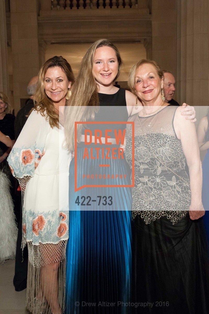 Cara Douglas, Bridget Douglas, Elizabeth Rush, San Francisco Ballet 2016 Opening Night Gala, San Francisco City Hall. 1 Dr Carlton B Goodlett Pl, January 21st, 2016,Drew Altizer, Drew Altizer Photography, full-service agency, private events, San Francisco photographer, photographer california