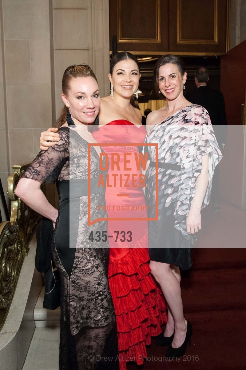 Jamie Lynn Duggins, Anna Robles, Cynthia Sofranko, San Francisco Ballet 2016 Opening Night Gala, San Francisco City Hall. 1 Dr Carlton B Goodlett Pl, January 21st, 2016,Drew Altizer, Drew Altizer Photography, full-service agency, private events, San Francisco photographer, photographer california