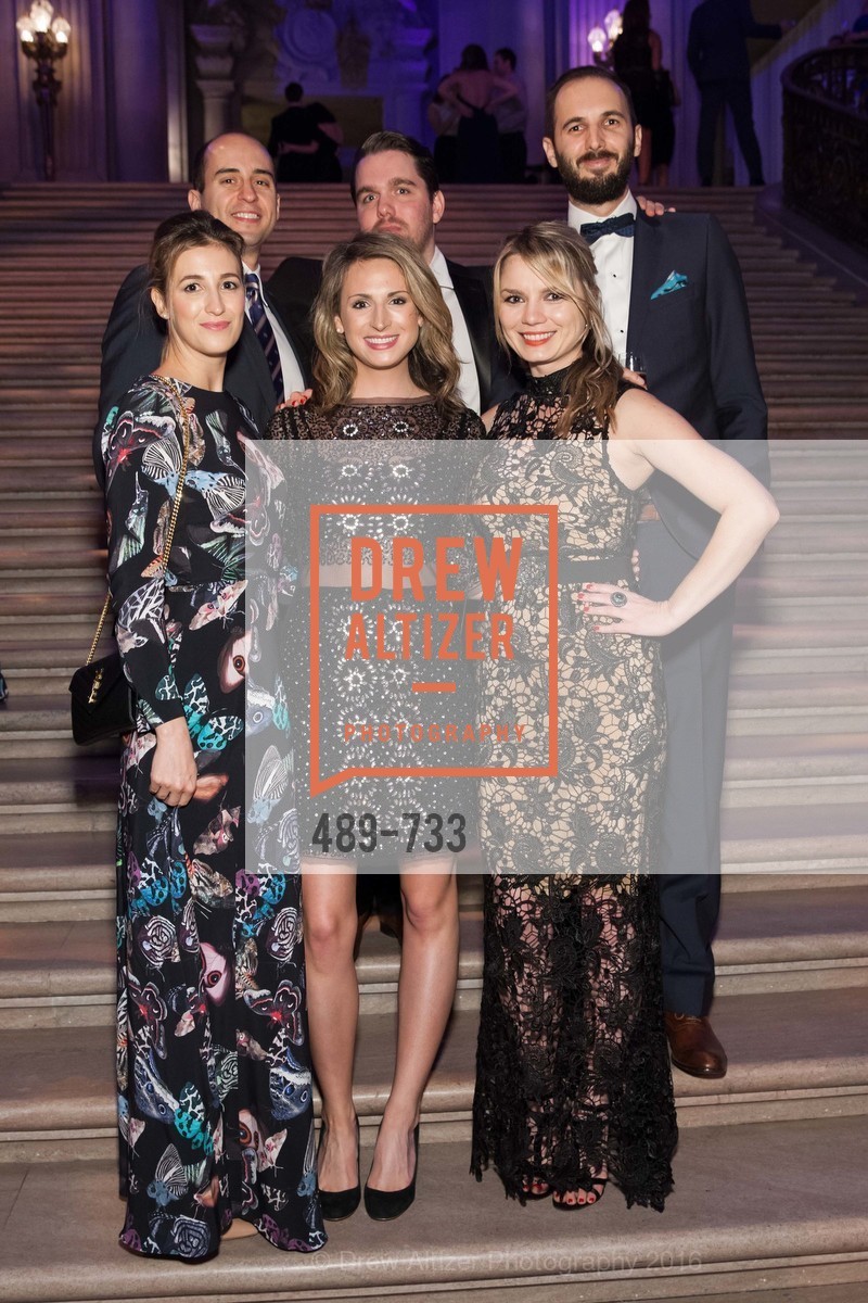 Tina Zadro, Amir Rouzrojg, Josselin Cournou, Ivan, Marina Orlovic, San Francisco Ballet 2016 Opening Night Gala, San Francisco City Hall. 1 Dr Carlton B Goodlett Pl, January 21st, 2016,Drew Altizer, Drew Altizer Photography, full-service agency, private events, San Francisco photographer, photographer california