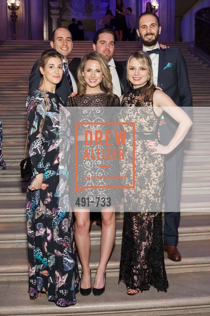 Tina Zadro, Amir Rouzrojg, Josselin Cournou, Ivan, Marina Orlovic, San Francisco Ballet 2016 Opening Night Gala, San Francisco City Hall. 1 Dr Carlton B Goodlett Pl, January 21st, 2016,Drew Altizer, Drew Altizer Photography, full-service agency, private events, San Francisco photographer, photographer california