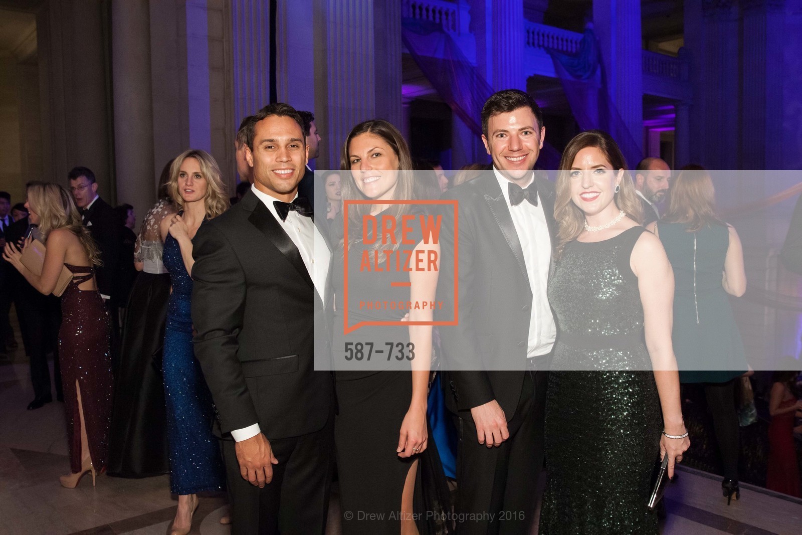 Oscar Santiago, Rachel Hall, Isaac Hall, Shawna McDonald, San Francisco Ballet 2016 Opening Night Gala, San Francisco City Hall. 1 Dr Carlton B Goodlett Pl, January 21st, 2016,Drew Altizer, Drew Altizer Photography, full-service agency, private events, San Francisco photographer, photographer california