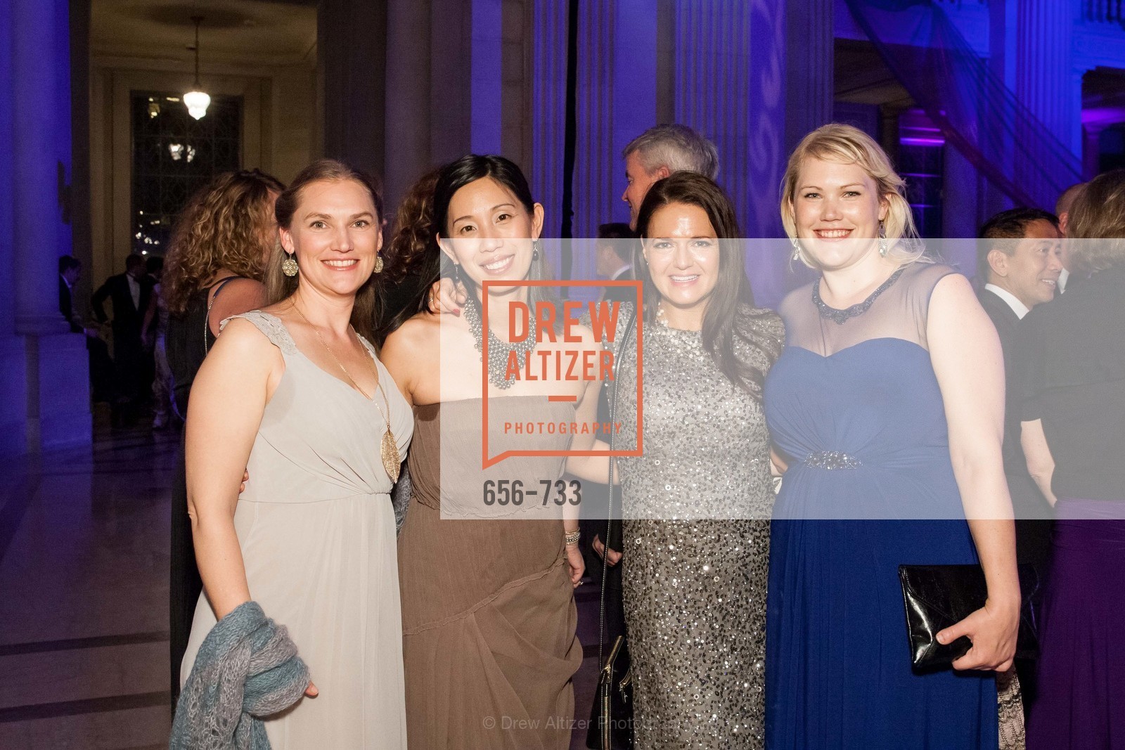 Leah Granger, Julie Estrada, Alysia Helming, Caitlin Young, San Francisco Ballet 2016 Opening Night Gala, San Francisco City Hall. 1 Dr Carlton B Goodlett Pl, January 21st, 2016,Drew Altizer, Drew Altizer Photography, full-service agency, private events, San Francisco photographer, photographer california